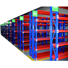 Warehouse storage goods shelft upright beam steel pallet rack